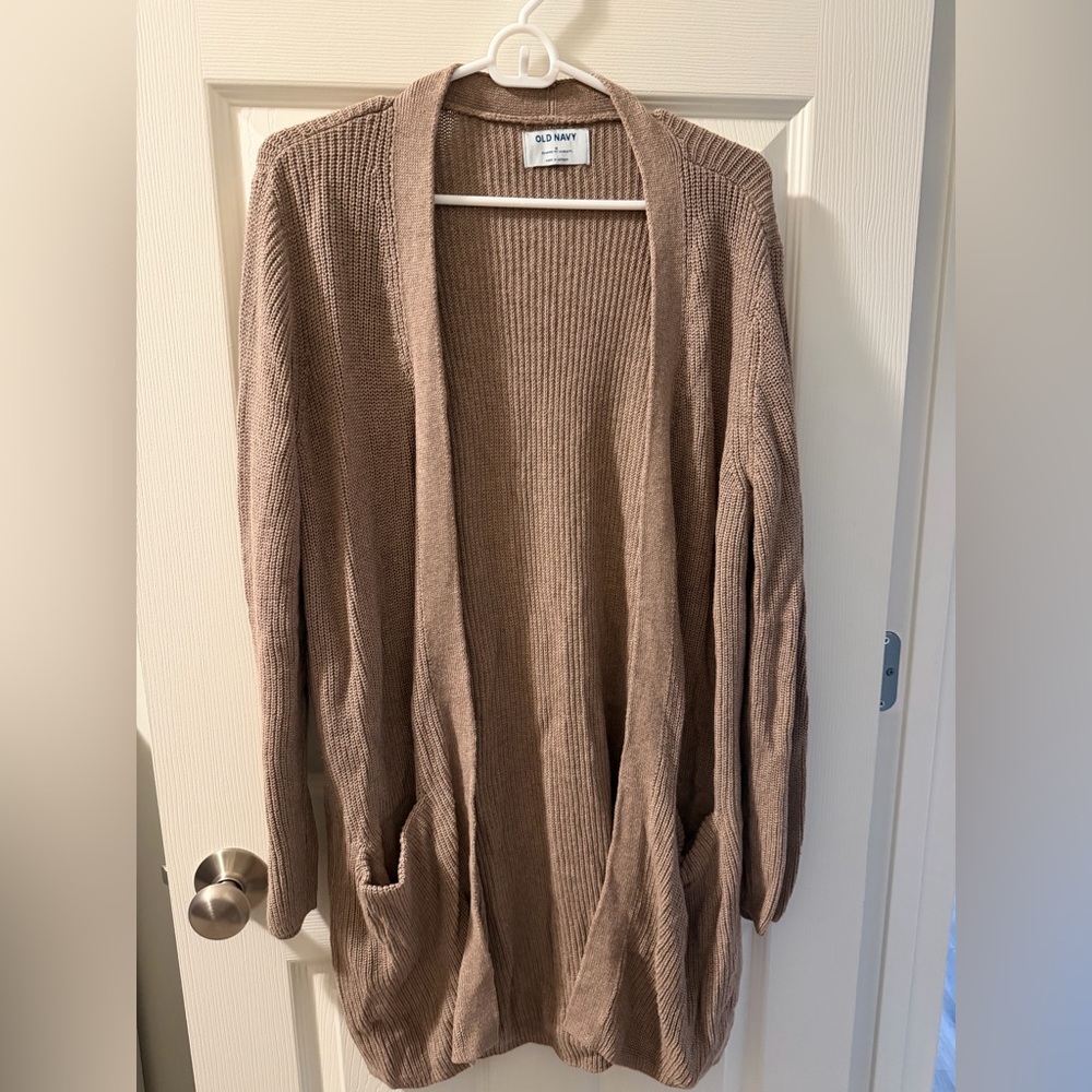 Old Navy Tan Women's cardigan  Sweater